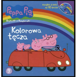 Świnka Peppa Bajeczki z Książeczki Kolorowa tęcza DVD Tom 9
